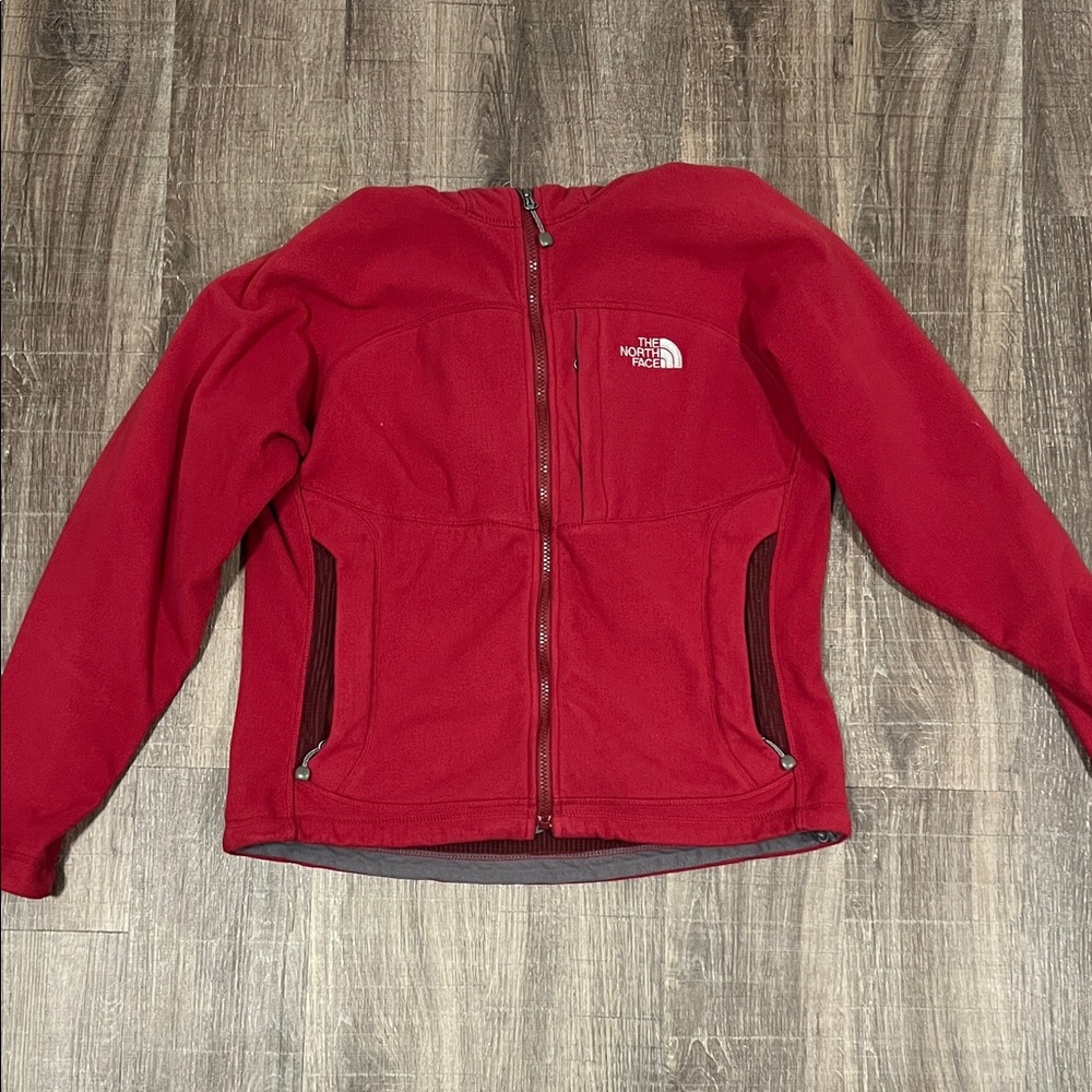 The North Face Vibrant Red Fleece Jacket